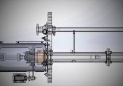 How to refurbish the line bearing flush recirculation pipework on an API-610 VS4 vertical sump pump