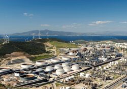 Amarinth designs 8m long  API 610 VS4 vertical pumps for Aquatech waste water treatment plant at the SOCAR Aegean Refinery, Turkey