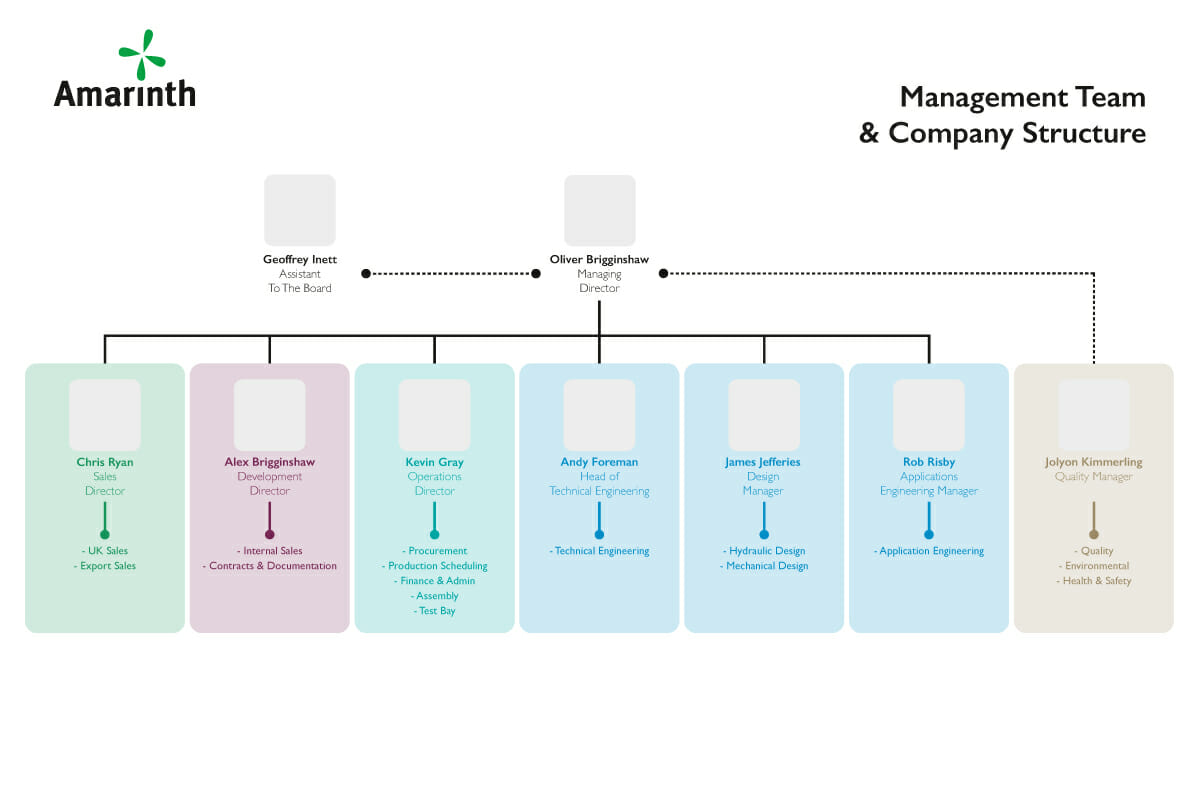 Amarinth Organisation Management Level Structure